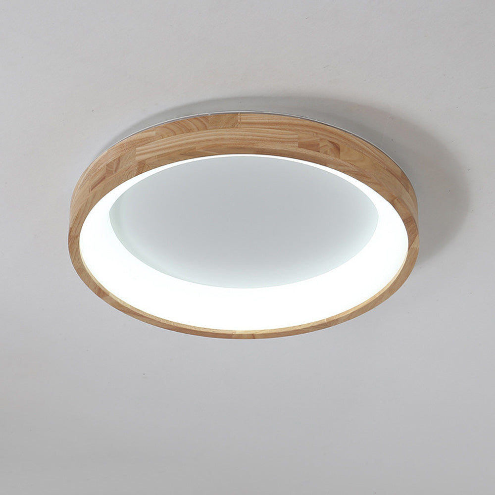 ELEVE - Sleek Wood Accent LED Ceiling Light