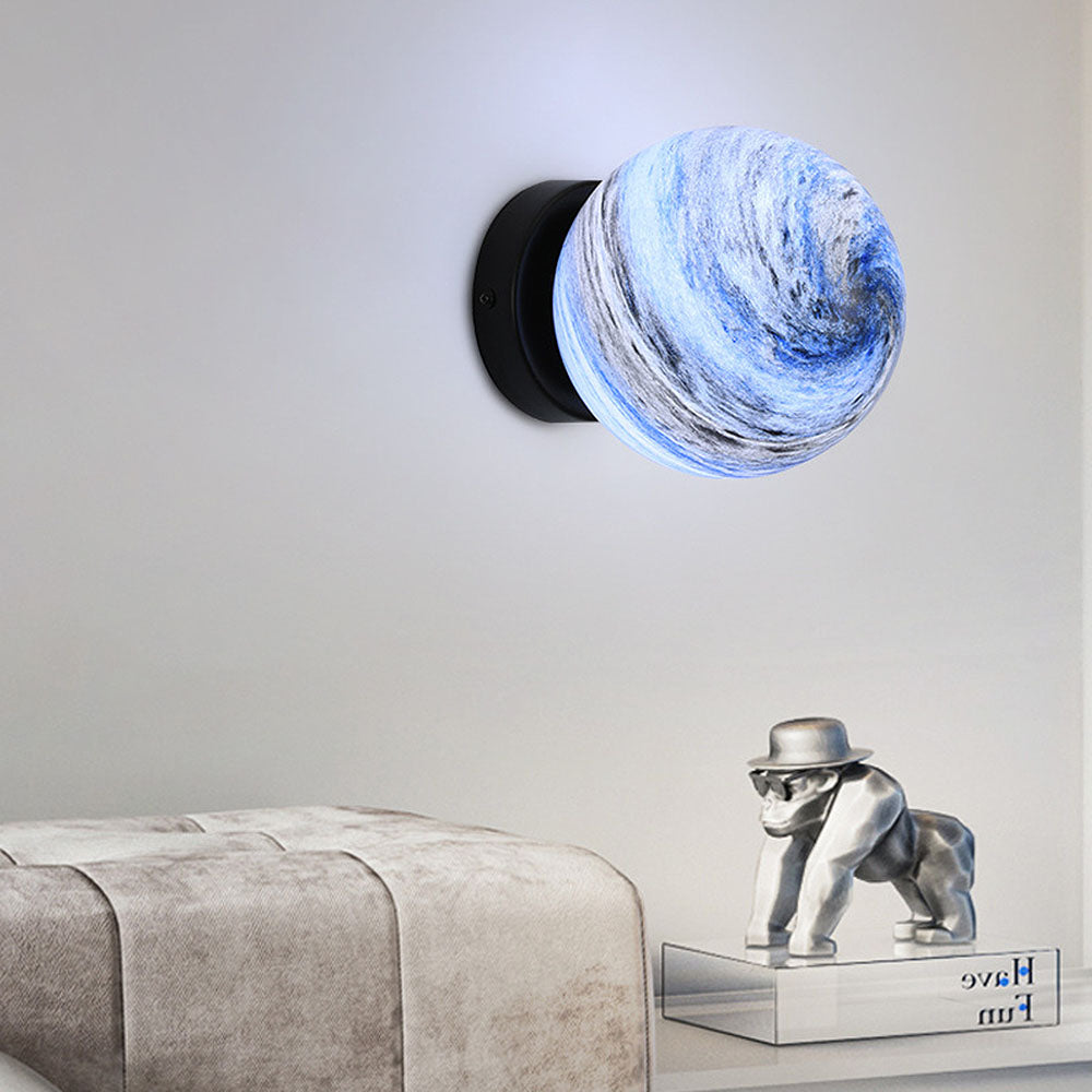 LUMIGLOBE - Moderne glazen wandlamp