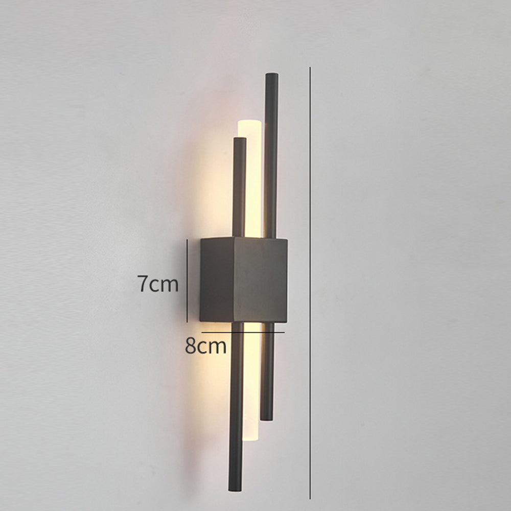 VIOLARA - Black and Gold Modern Wall Light