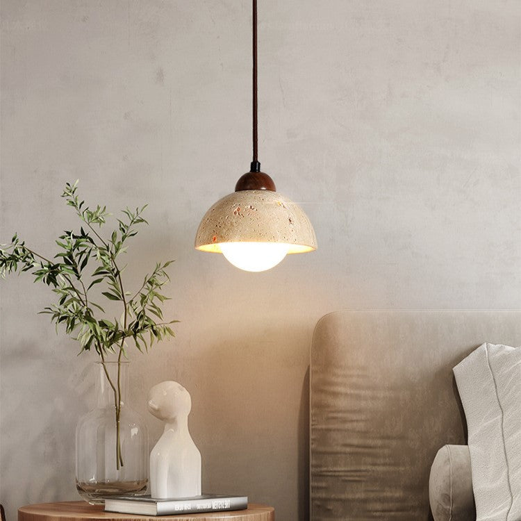 ELEVARE - Modern White Stone Pendant Lighting