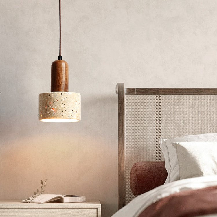 ELEVARE - Modern White Stone Pendant Lighting