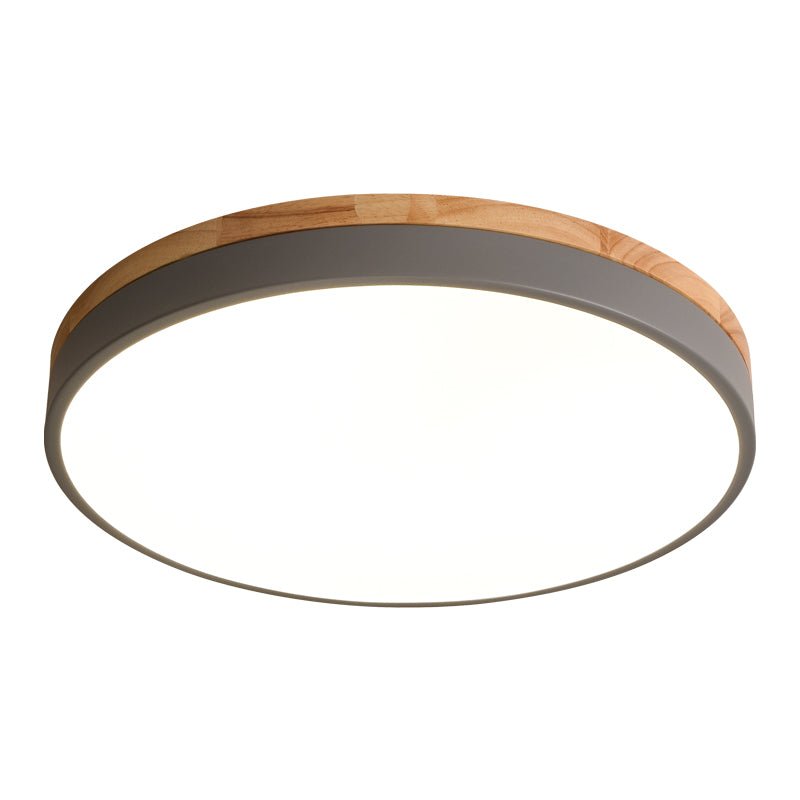 VIVARO - Contemporary Wood LED Ceiling Light