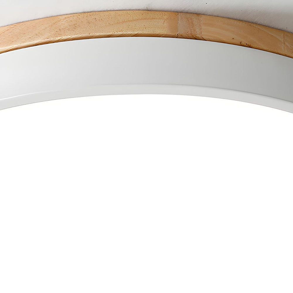 VIVARO - Contemporary Wood LED Ceiling Light