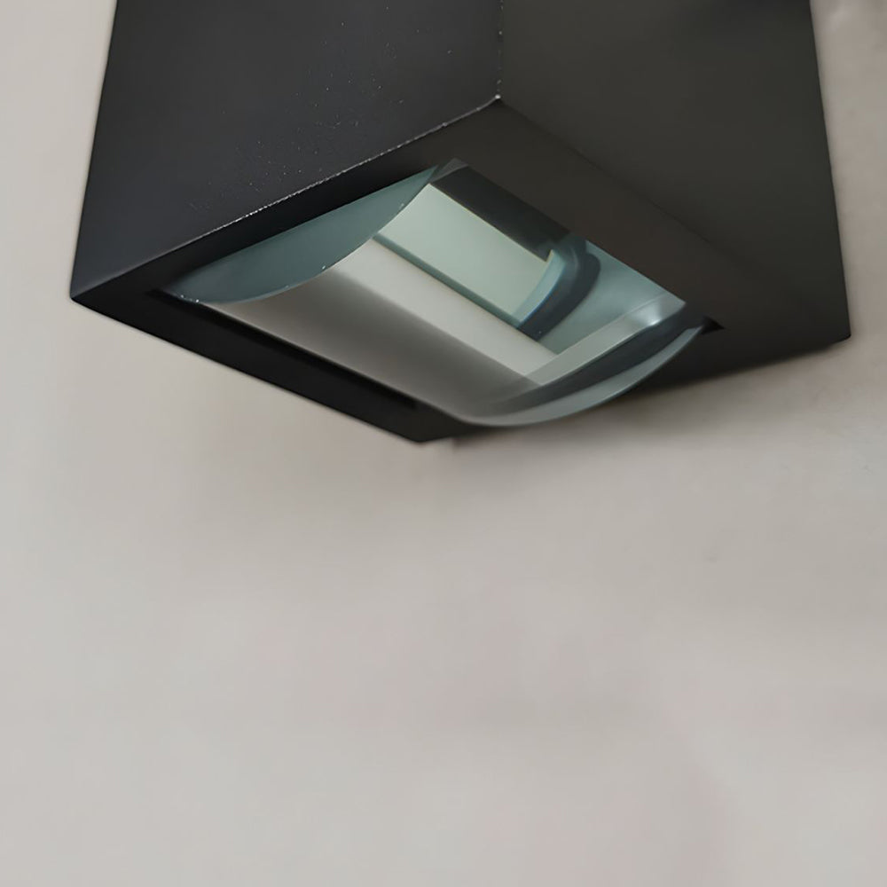 NOVAEL - Waterdichte LED Buiten Zwarte Wandlamp