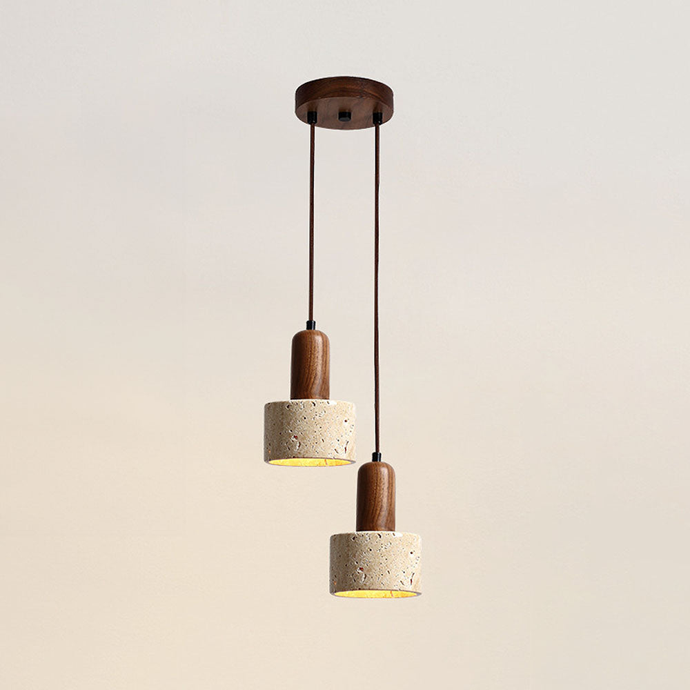 ELEVARE - Modern White Stone Pendant Lighting