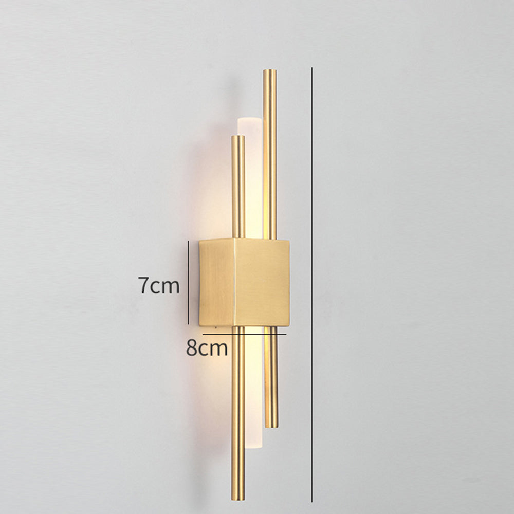 VIOLARA - Black and Gold Modern Wall Light