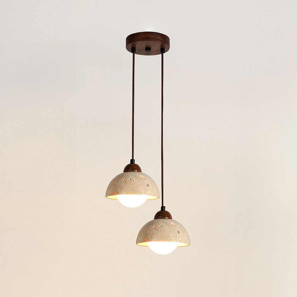 ELEVARE - Modern White Stone Pendant Lighting