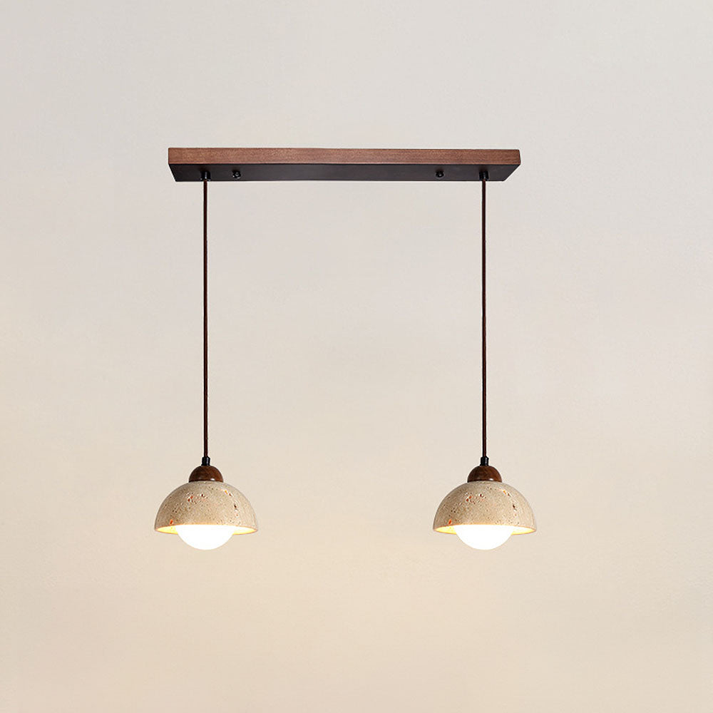 ELEVARE - Modern White Stone Pendant Lighting