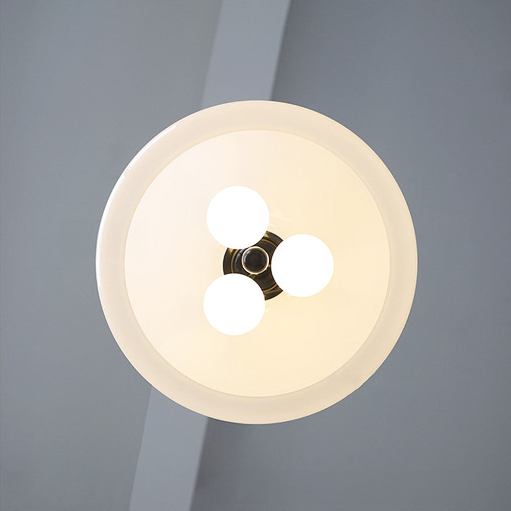 AURORIX - Vibrant Red Glass Pendant Light