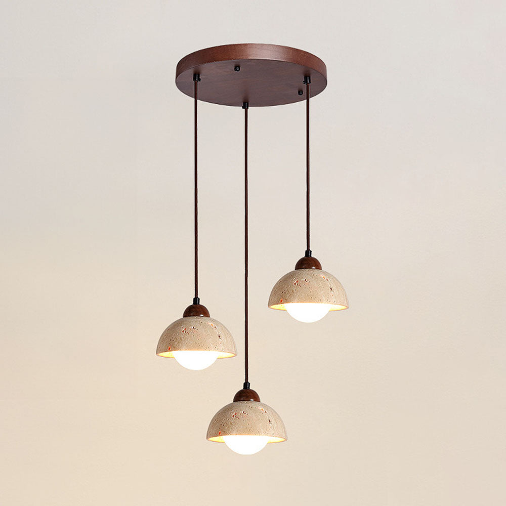 ELEVARE - Modern White Stone Pendant Lighting