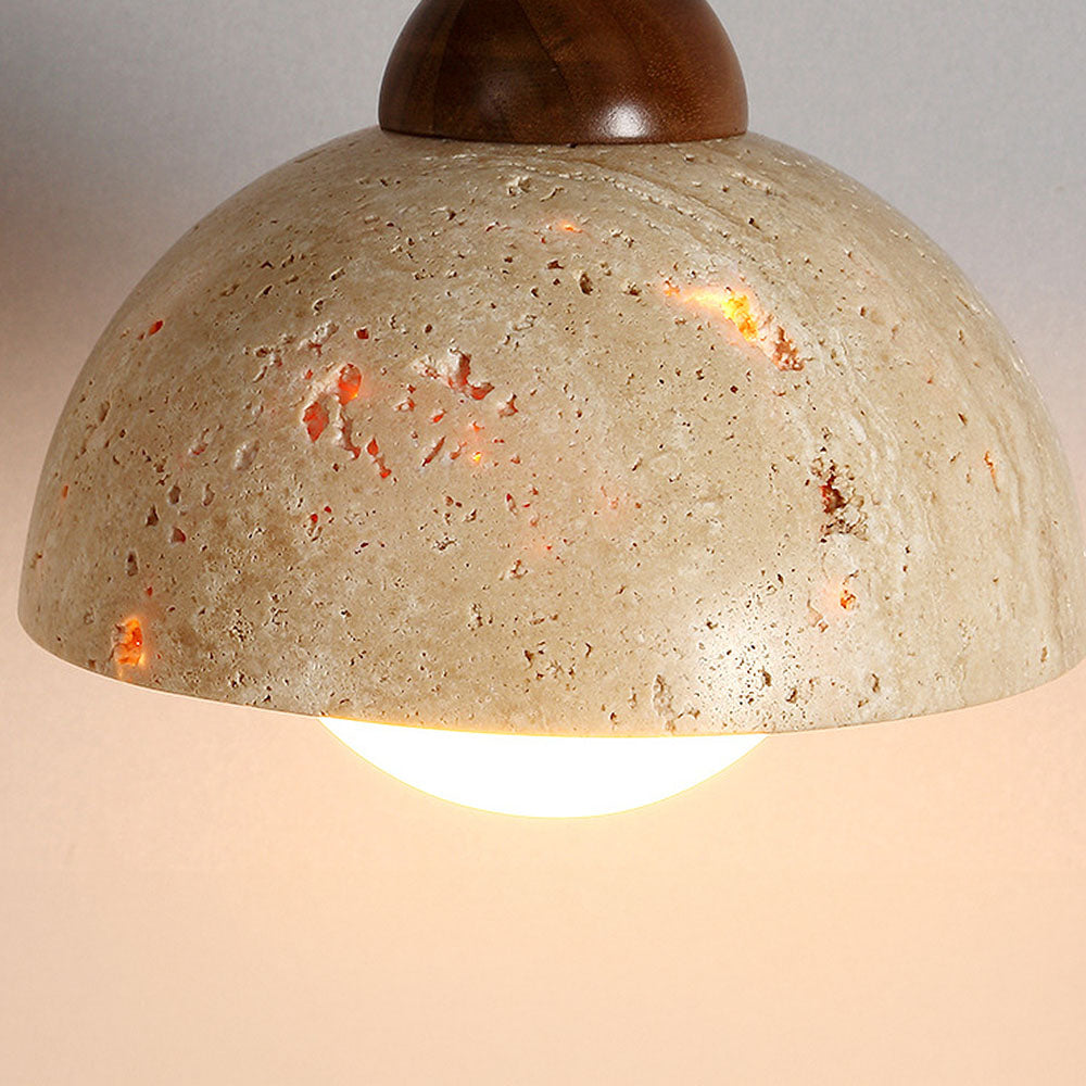 ELEVARE - Modern White Stone Pendant Lighting