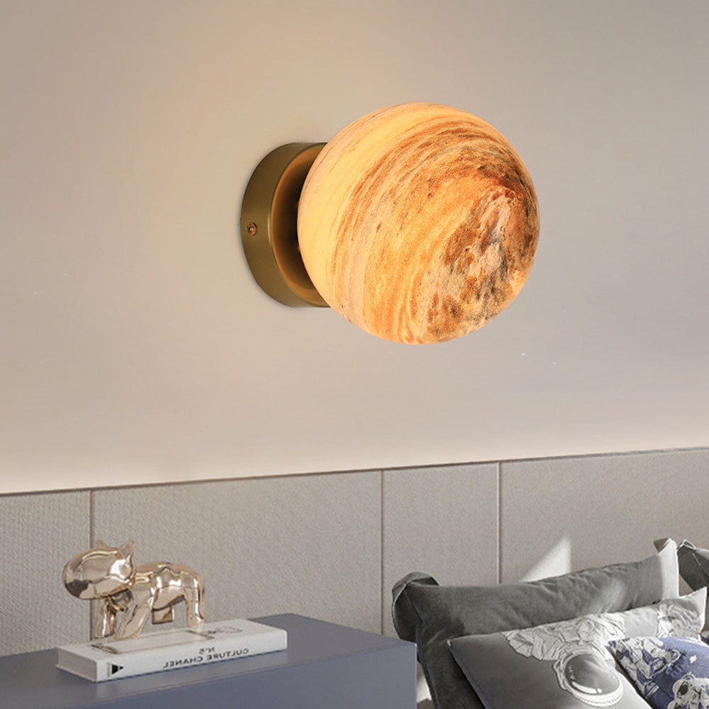 LUMIGLOBE - Moderne glazen wandlamp