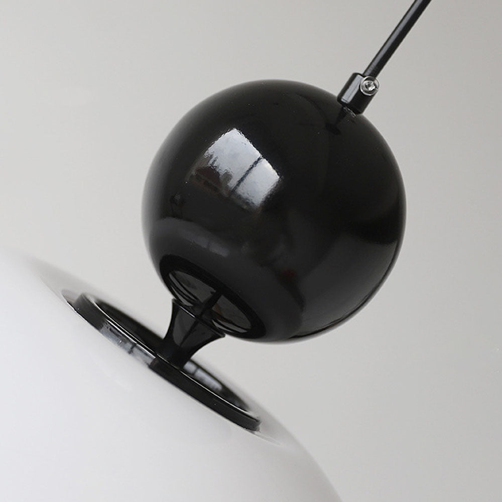 AURORIX - Vibrant Red Glass Pendant Light
