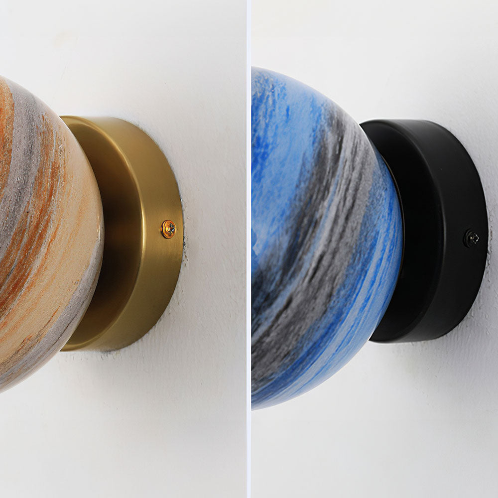 LUMIGLOBE - Moderne glazen wandlamp