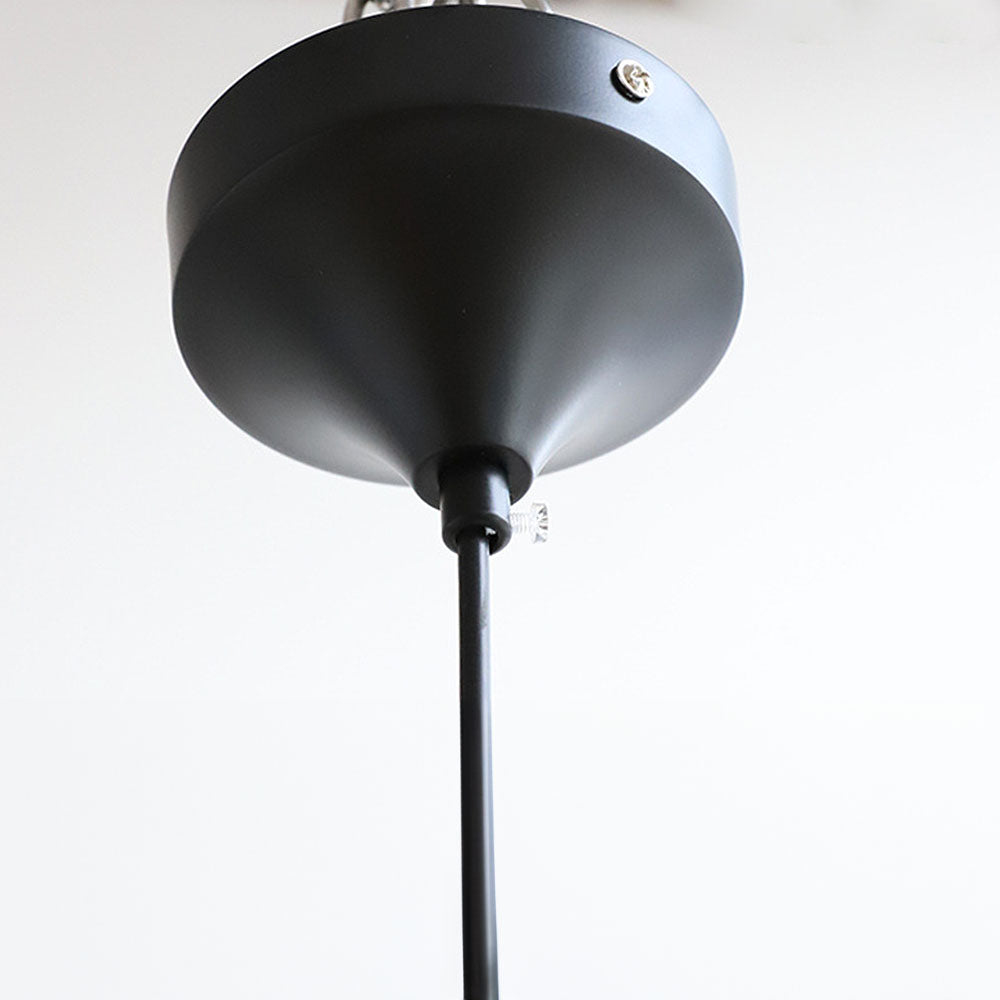 AURORIX - Vibrant Red Glass Pendant Light