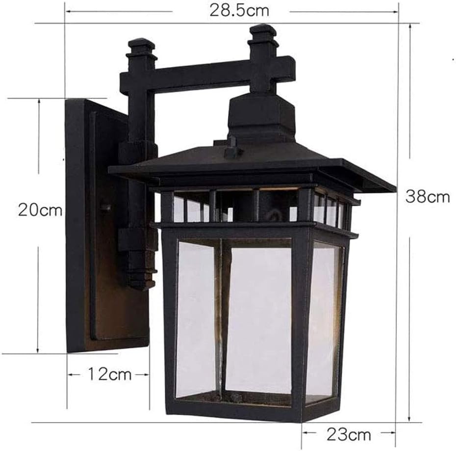 NOSTRA - Vintage Outdoor Weerbestendige Aluminium Wandlamp