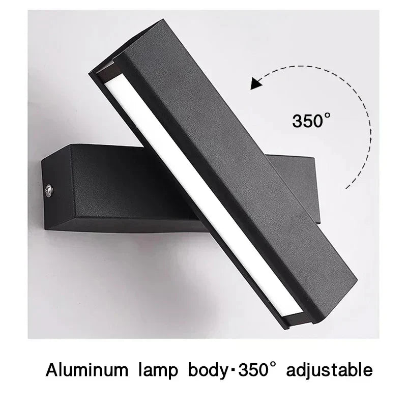 VALUNIS - Moderne acryl LED-wandlamp