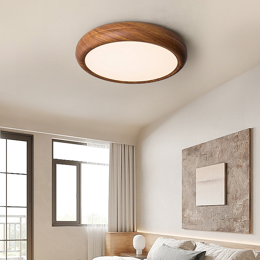 ELEVA - Wood and Iron LED Ceiling Light