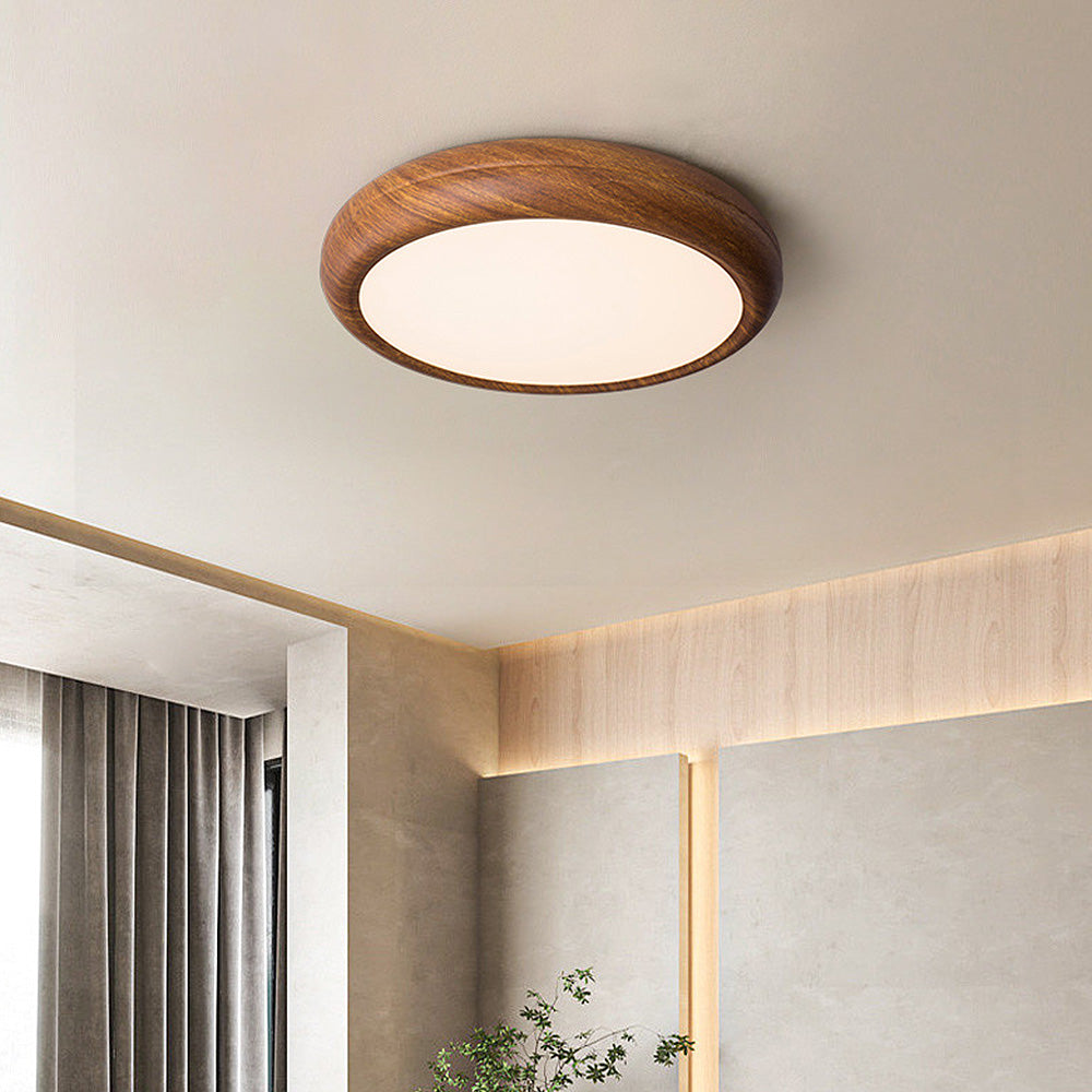 ELEVA - Wood and Iron LED Ceiling Light