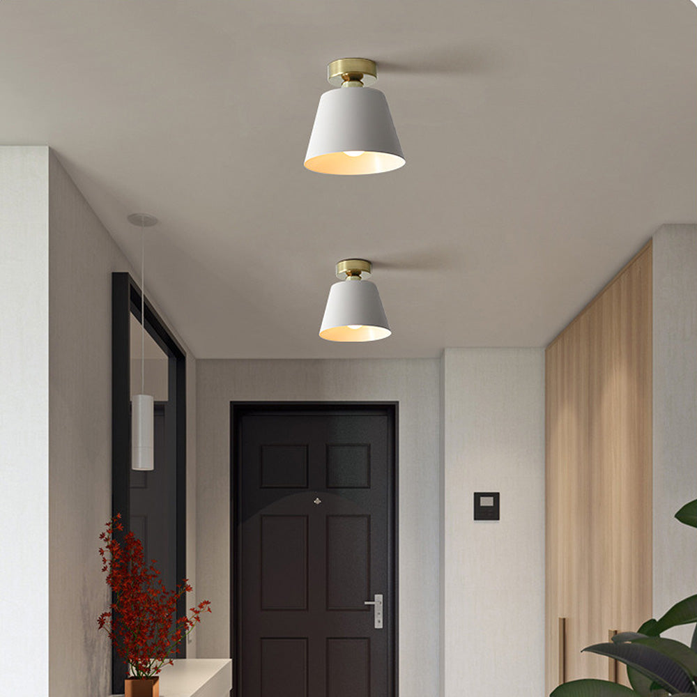 LUMIERE - Stylish Conical Iron Shade Ceiling Light
