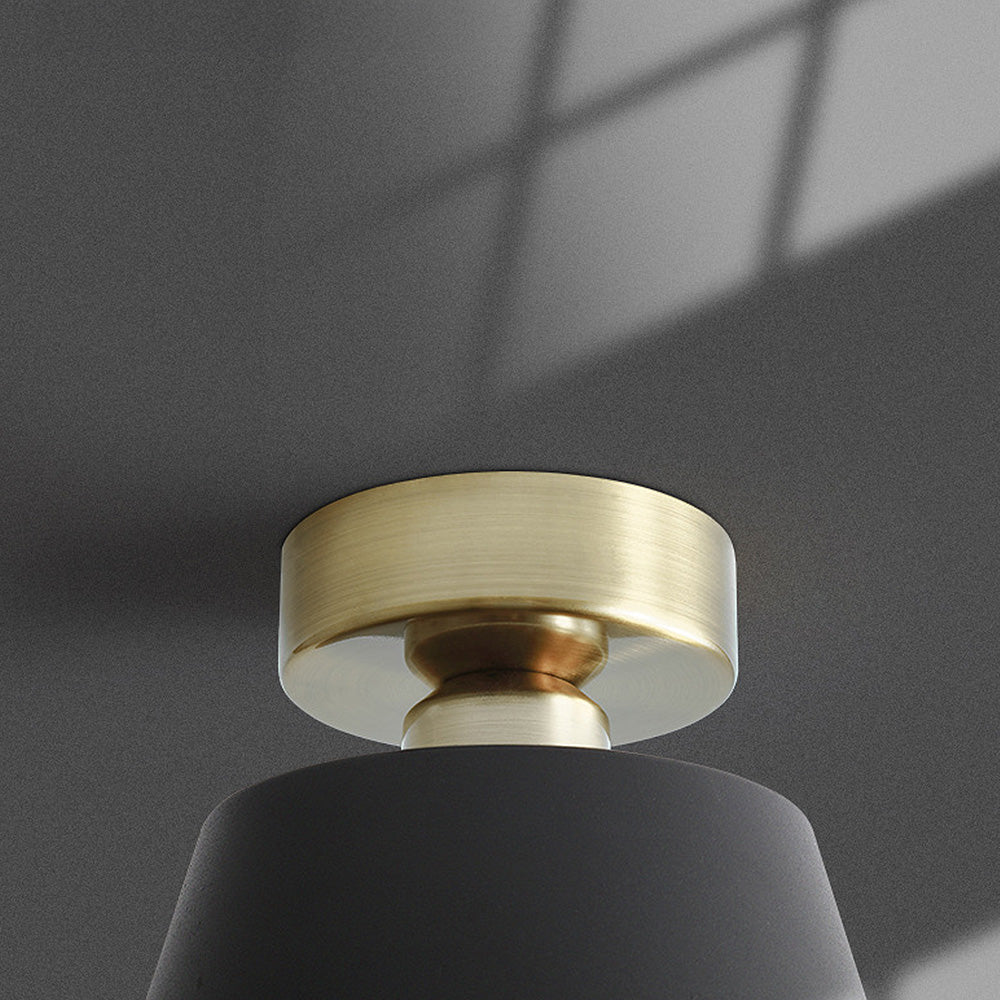 LUMIERE - Stylish Conical Iron Shade Ceiling Light