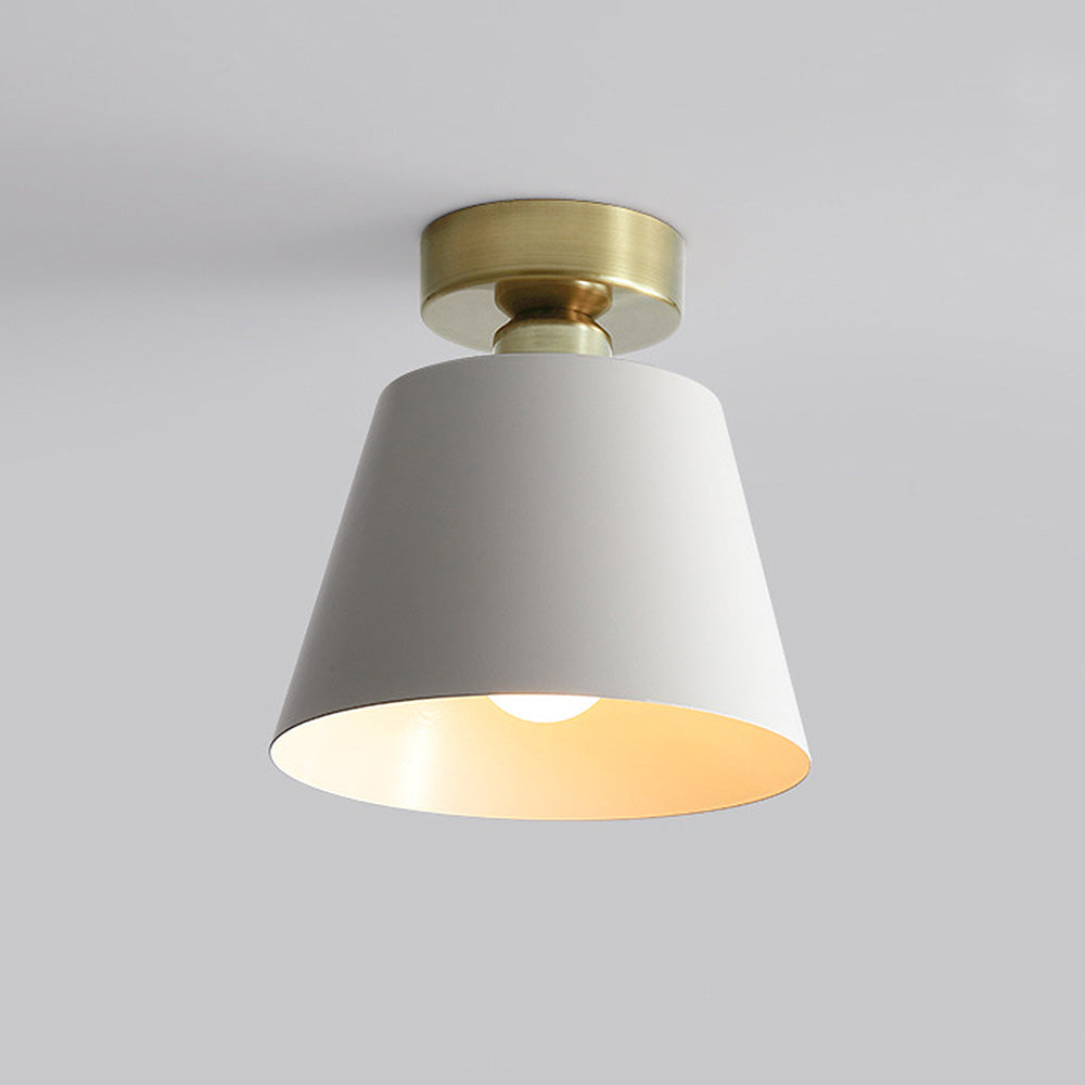 LUMIERE - Stylish Conical Iron Shade Ceiling Light