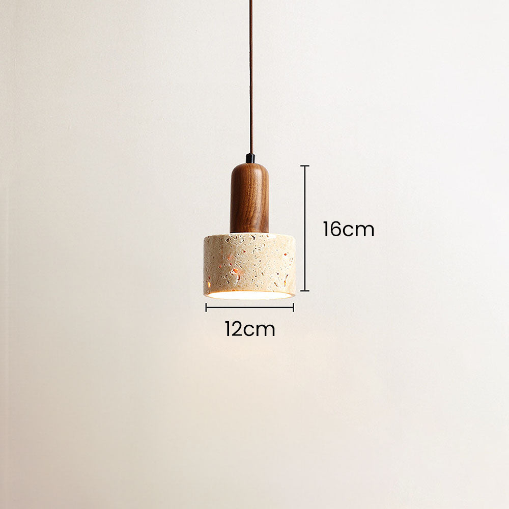 ELEVARE - Modern White Stone Pendant Lighting