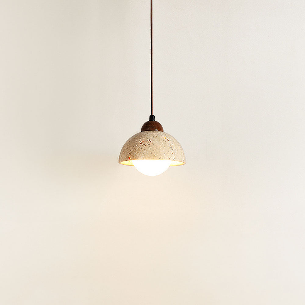 ELEVARE - Modern White Stone Pendant Lighting