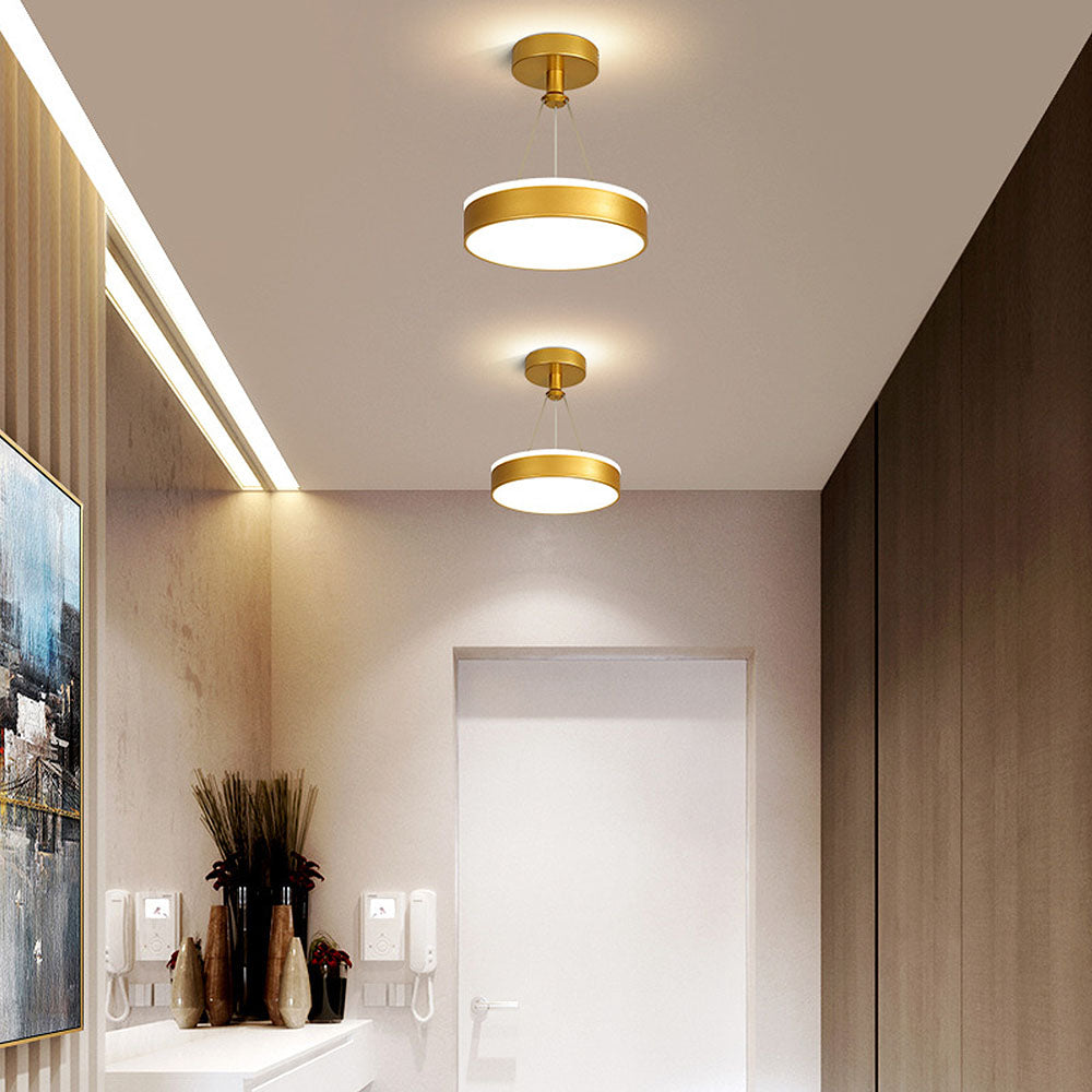 NOVALUXIE - Modern Metal LED Pendant Light