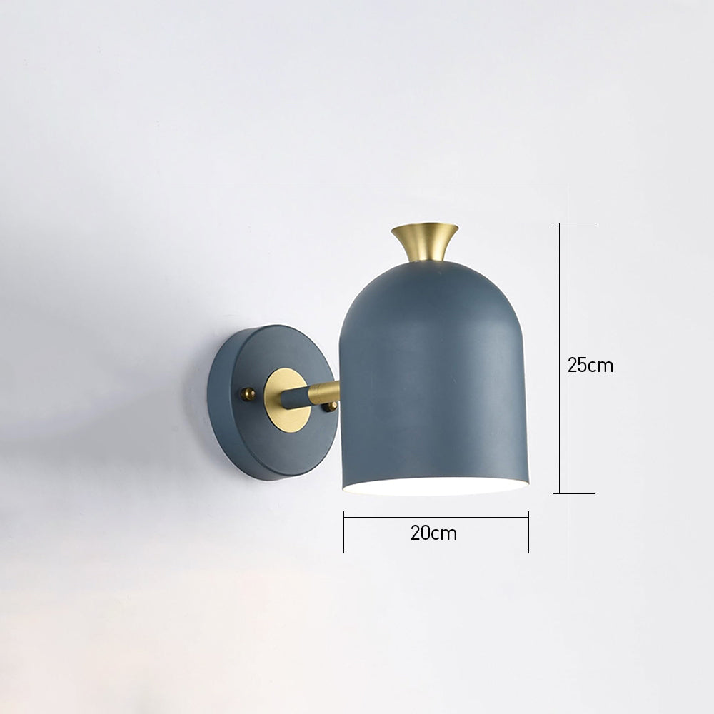 AURENNE - Elegante enkele gloeilamp ijzeren wandlamp