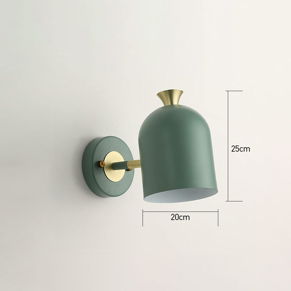 AURENNE - Elegante enkele gloeilamp ijzeren wandlamp
