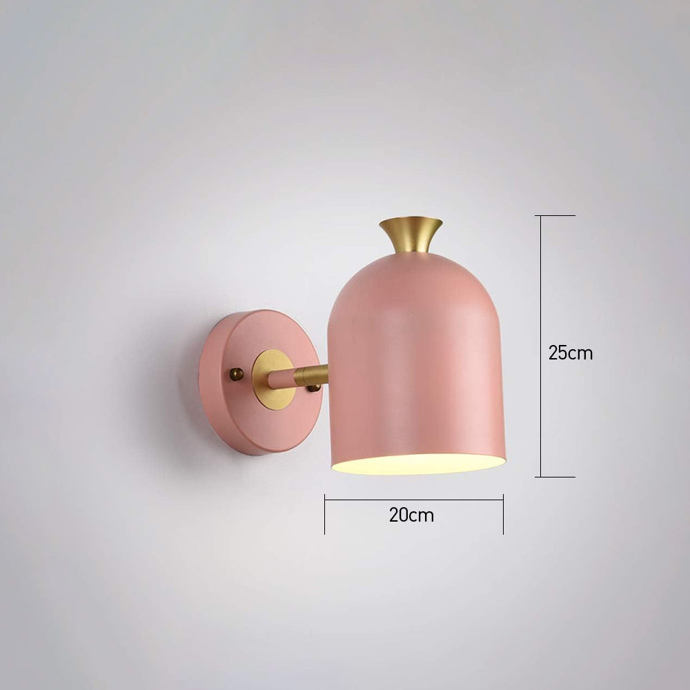 AURENNE - Elegante enkele gloeilamp ijzeren wandlamp