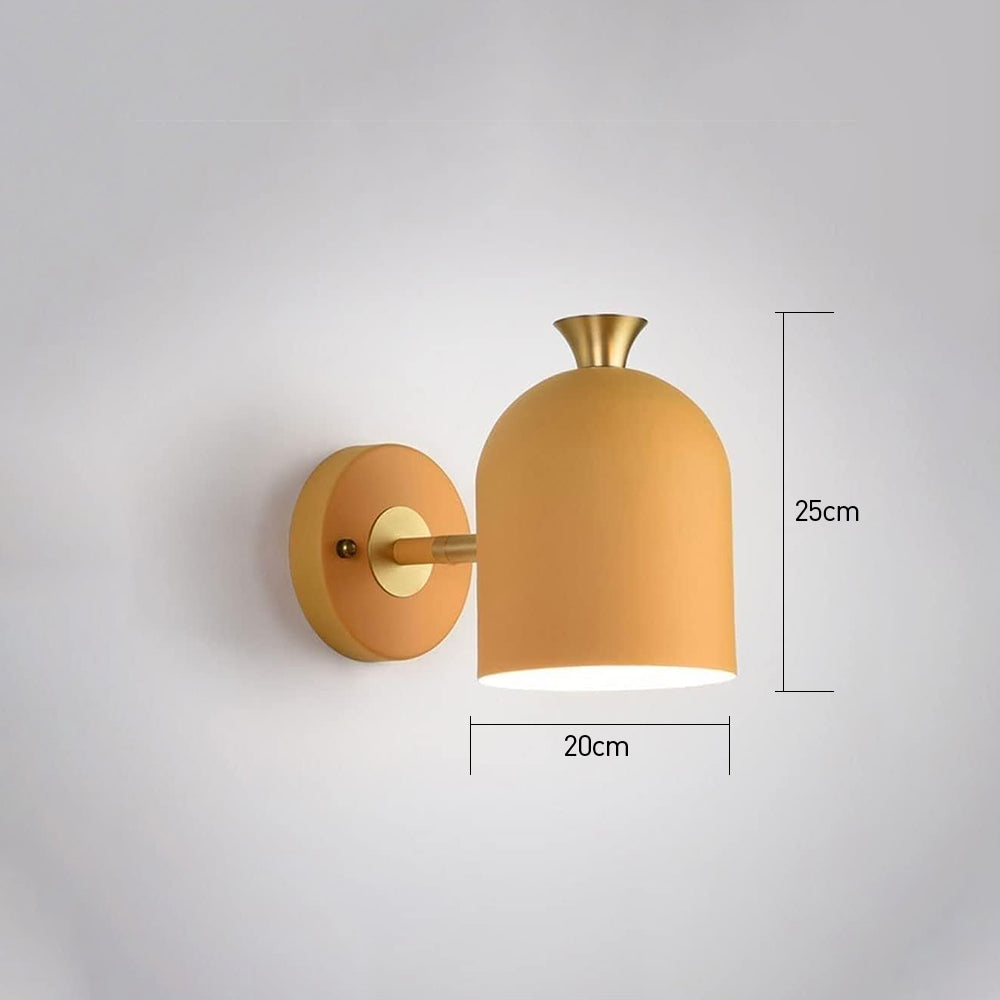 AURENNE - Elegante enkele gloeilamp ijzeren wandlamp