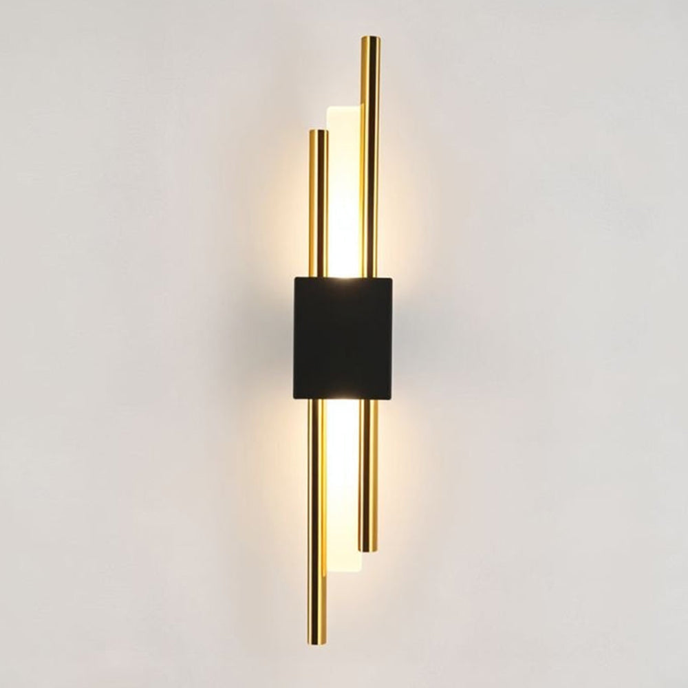 VIOLARA - Black and Gold Modern Wall Light
