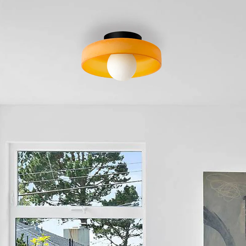 ETHEREA - Strakke Ronde Opbouw Plafondlamp