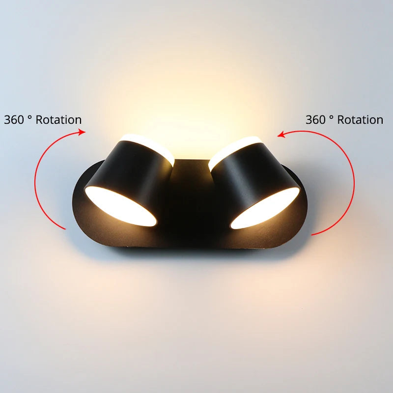 VIVEXXE - Sleek Minimalist LED Wall Light