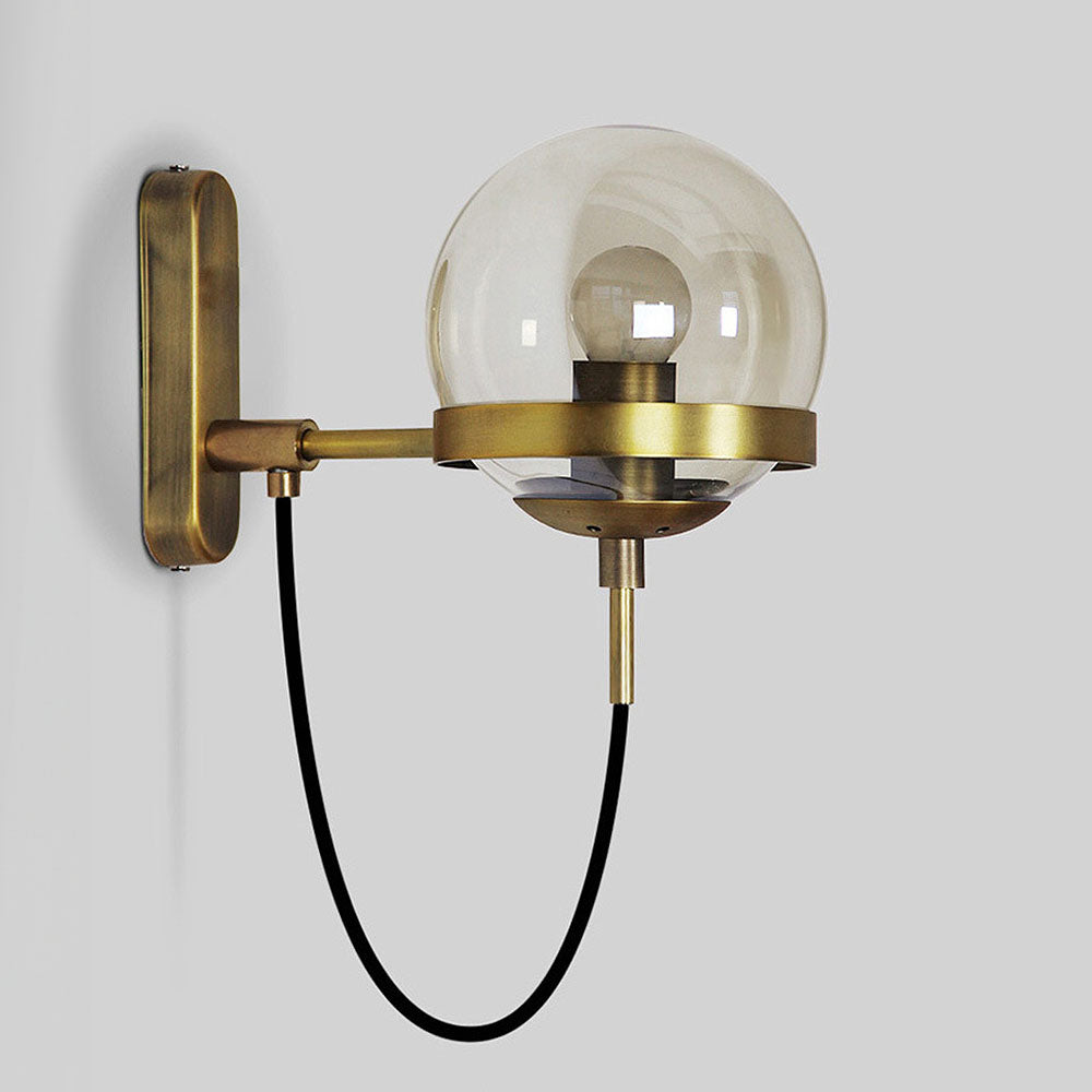 AURORABELLE - Elegant Retro Glass Ball Wall Light