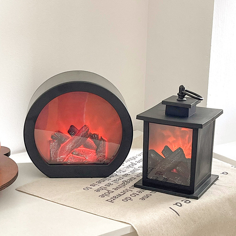 FIRESCAPE - Christmas Fireplace LED Lantern