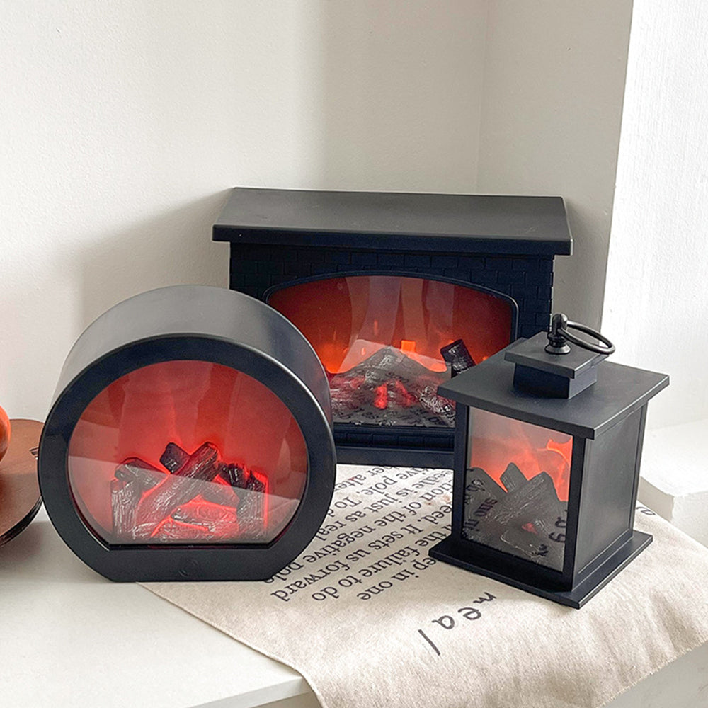 FIRESCAPE - Christmas Fireplace LED Lantern