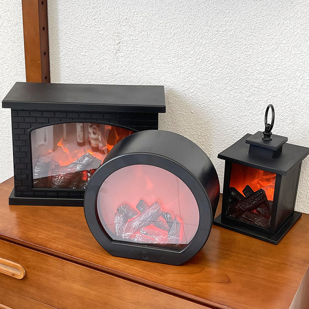 FIRESCAPE - Christmas Fireplace LED Lantern