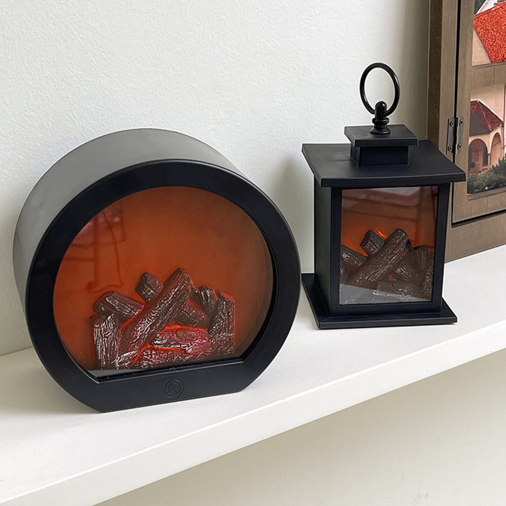 FIRESCAPE - Christmas Fireplace LED Lantern