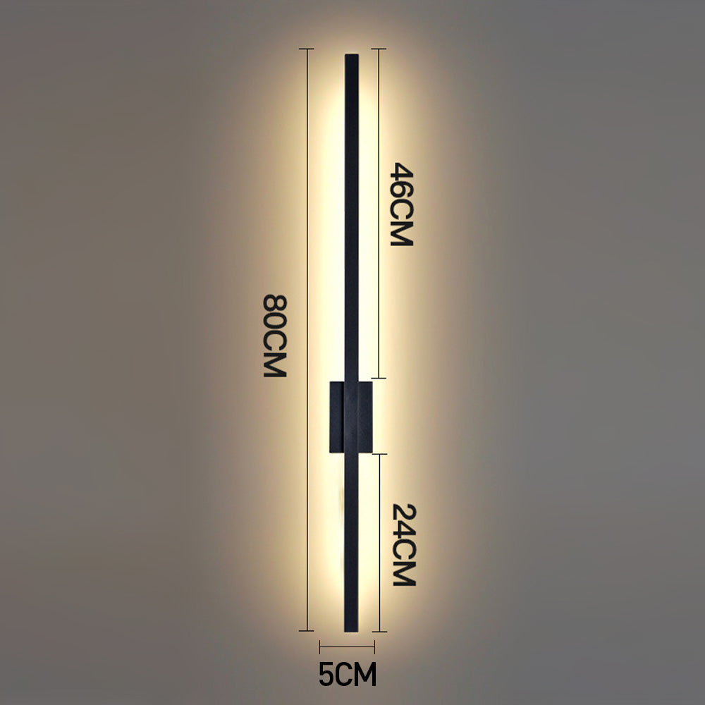 ELOXA - Minimalistische ijzeren wandlamp