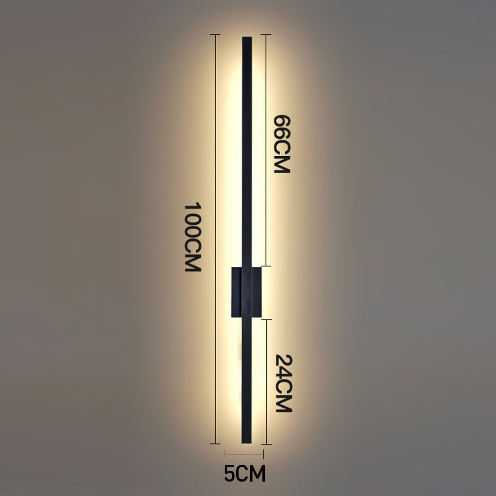 ELOXA - Minimalistische ijzeren wandlamp