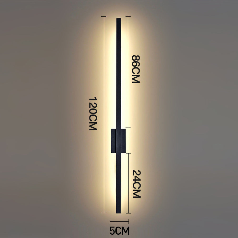 ELOXA - Minimalistische ijzeren wandlamp