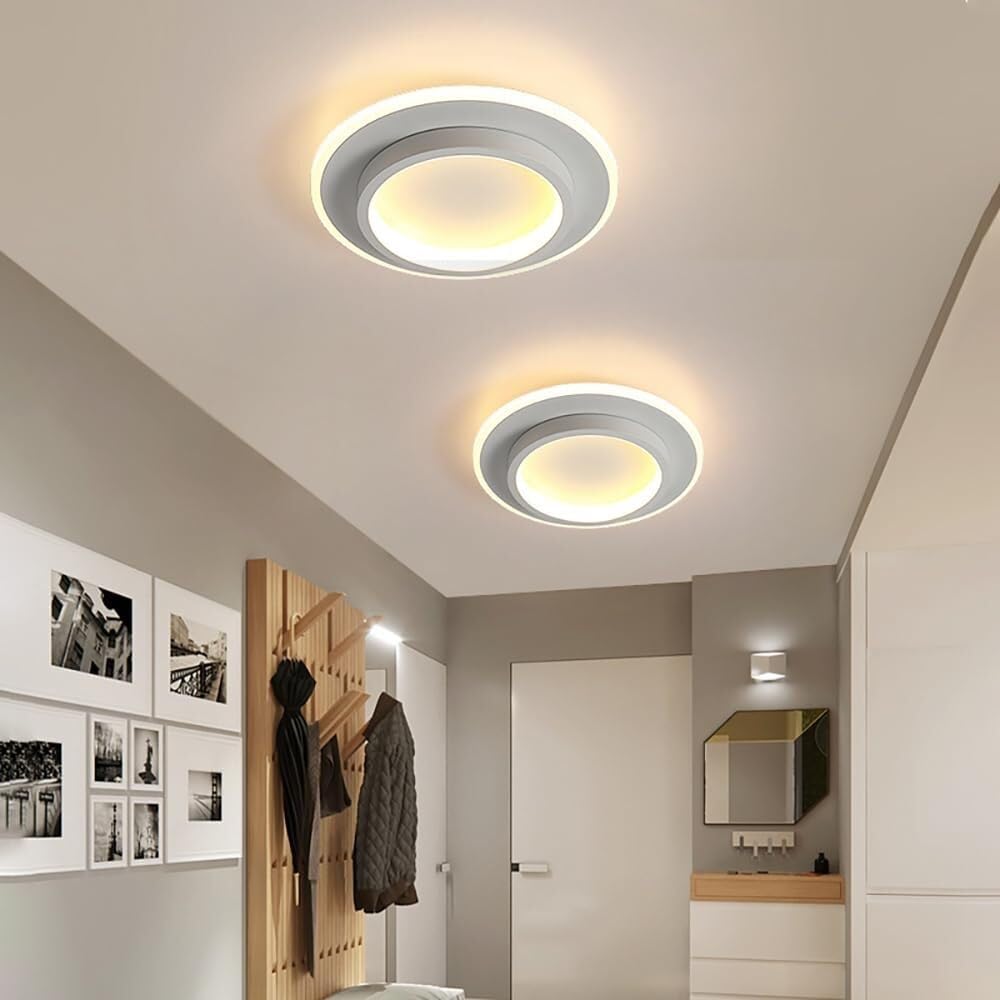 AURAVEA - Art Deco Acryl LED Plafondlamp
