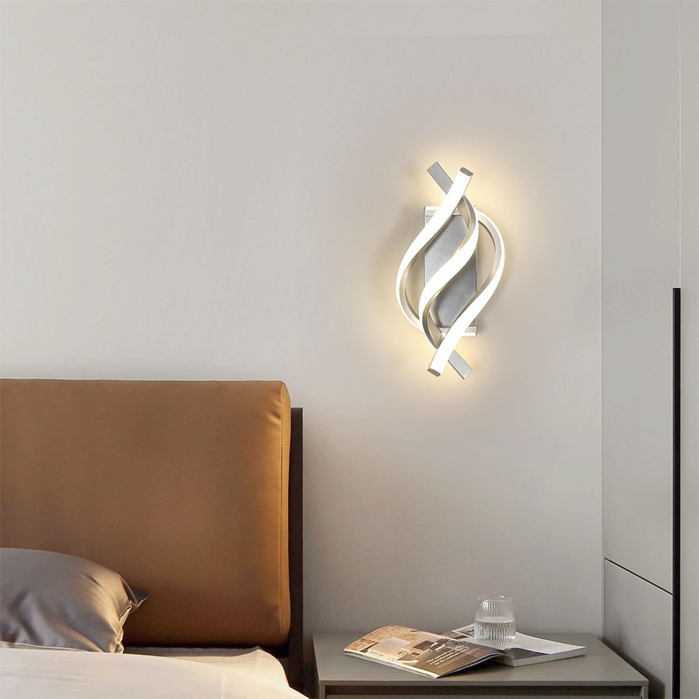 NOVELU - Elegante aluminium LED-wandlamp