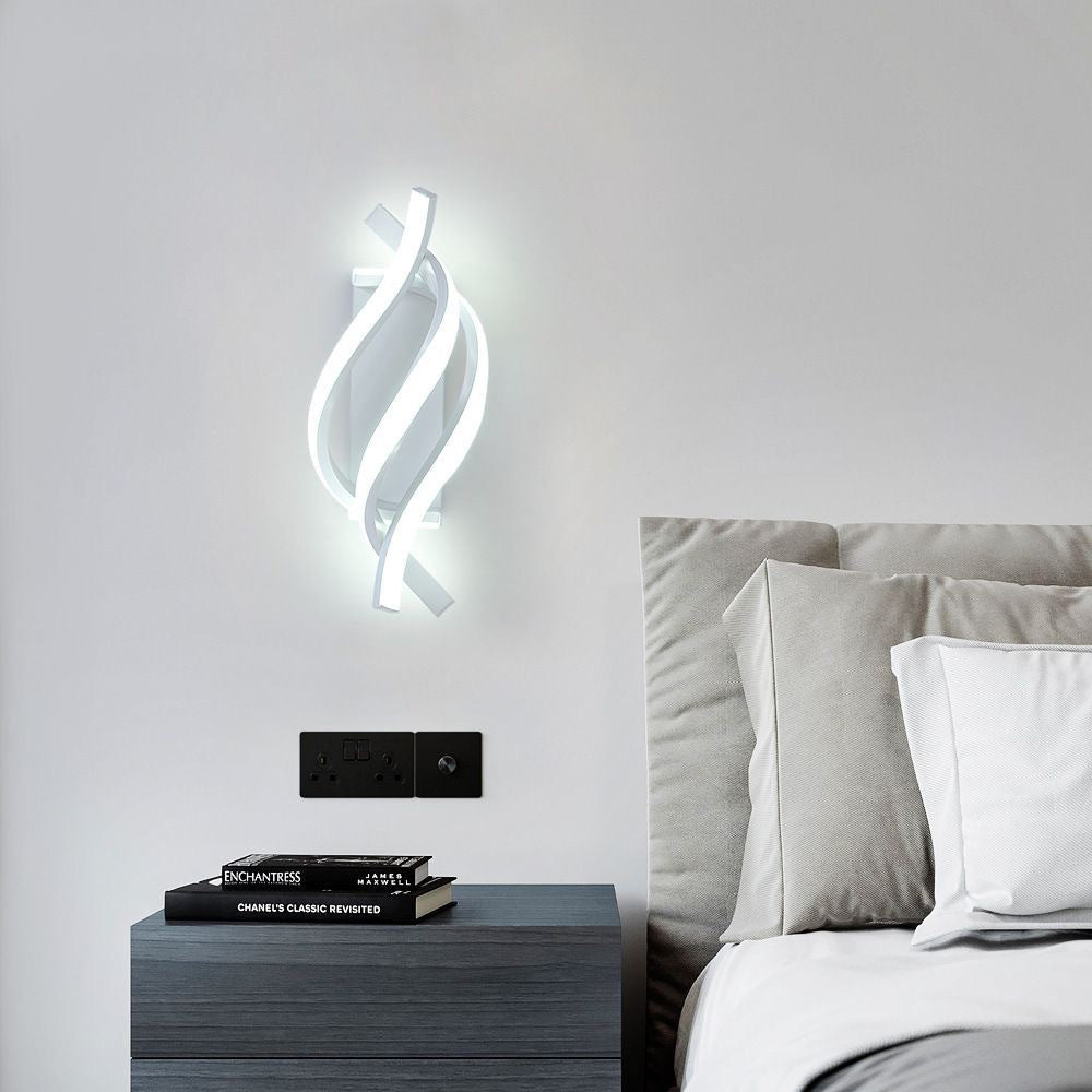 NOVELU - Elegante aluminium LED-wandlamp