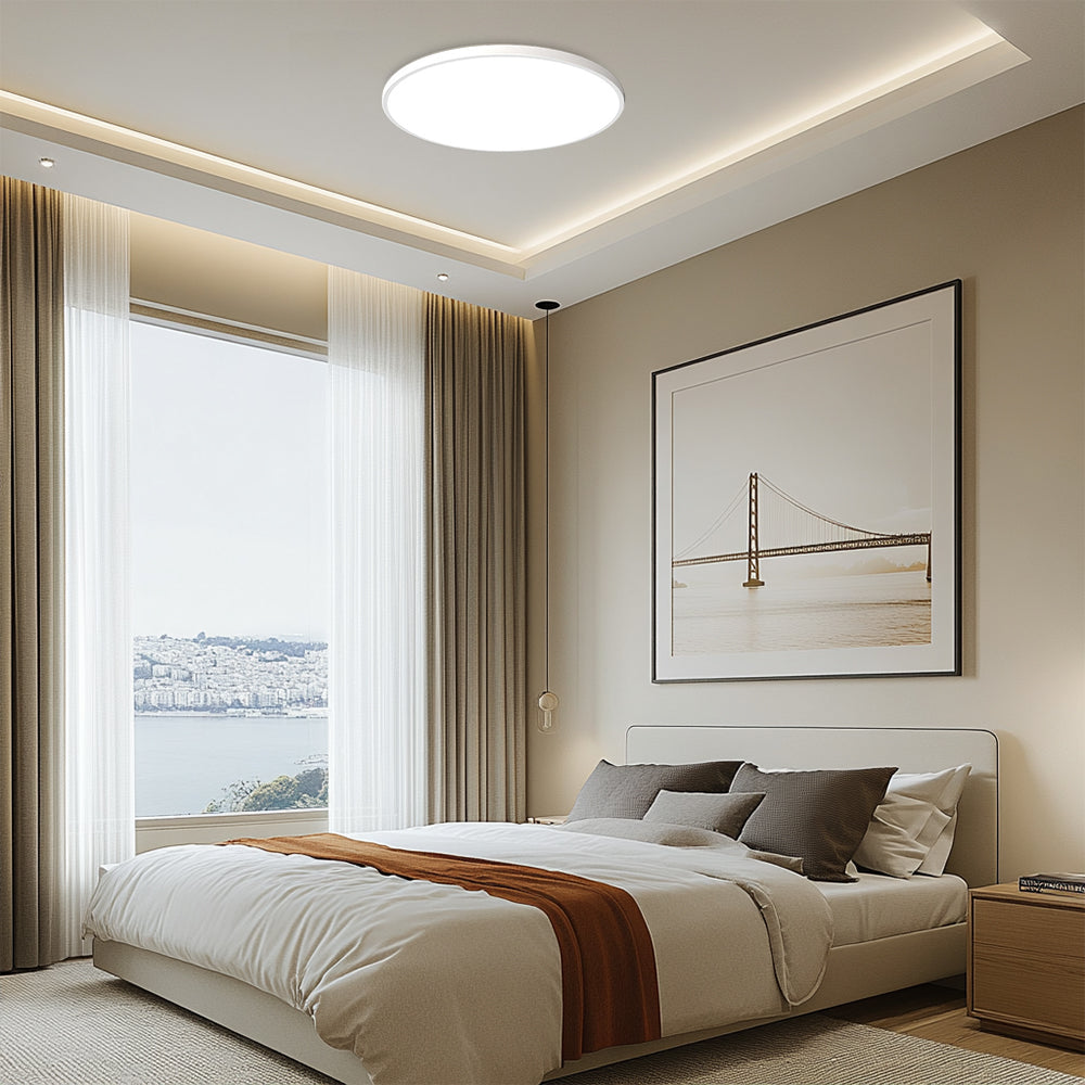 LUMINAIR - Minimalist Round LED Ceiling Light