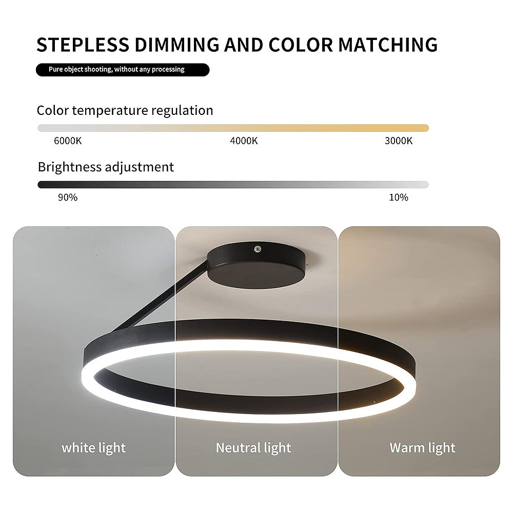 SOLVIA - Modern Nordic LED Ceiling Light