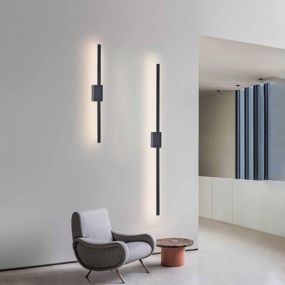 ELOXA - Minimalistische ijzeren wandlamp